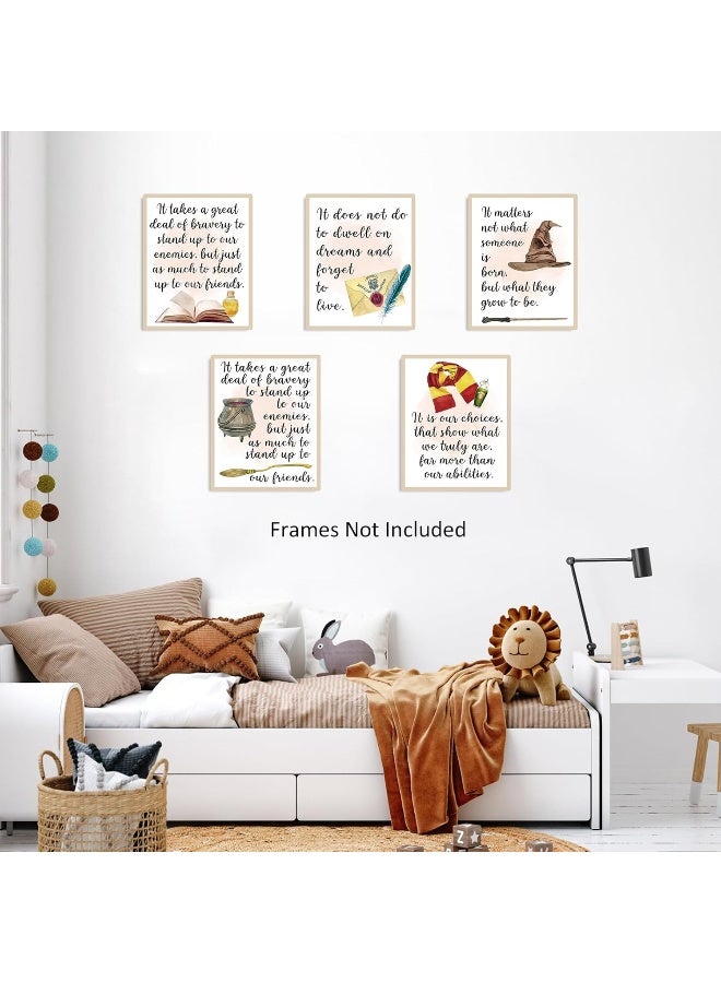 KAIRNE Inspirational Quotes Canvas Wall Art for Kids Bedroom Decor - Image 4