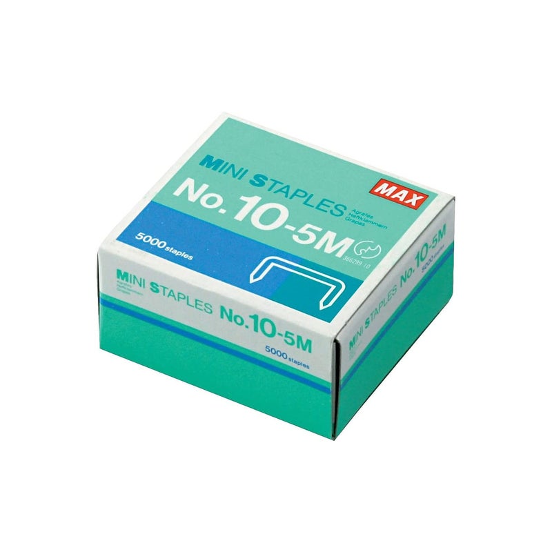 MAX USA Corp. HD-10DF Mini Staples, Silver