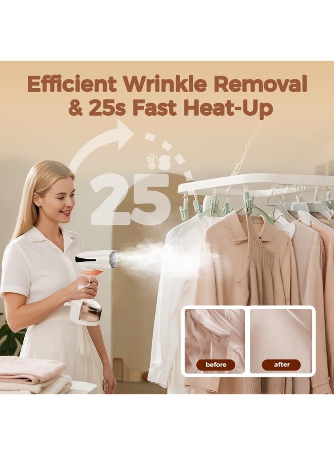 دوشر مكواة بخار يدوية للملابس من واتس - مكواة بخار محمولة - Image 4