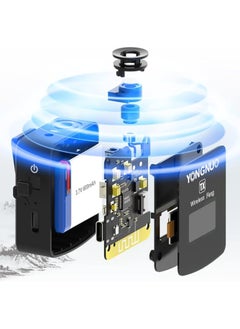 YONGNUO YONGNUO Feng 2.4G Wireless Collar-Clip Microphone, Wireless Lavalier Microphone System with Transmitter Receiver, for DSLR Cameras Camcorders, iPhone Android YouTube Tiktok Vlogging  - Image 3