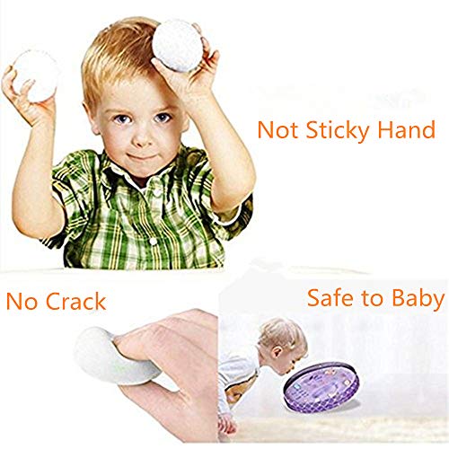 nuaele Baby Hand and Footprint Kit, Baby Girl Gifts, Baby Boy Gifts, Wall Mount & Desktop Mount Decor Shower Picture Frames Gift for Newborns - Roller, Mounting Hardware and Instructions - Black - Image 3