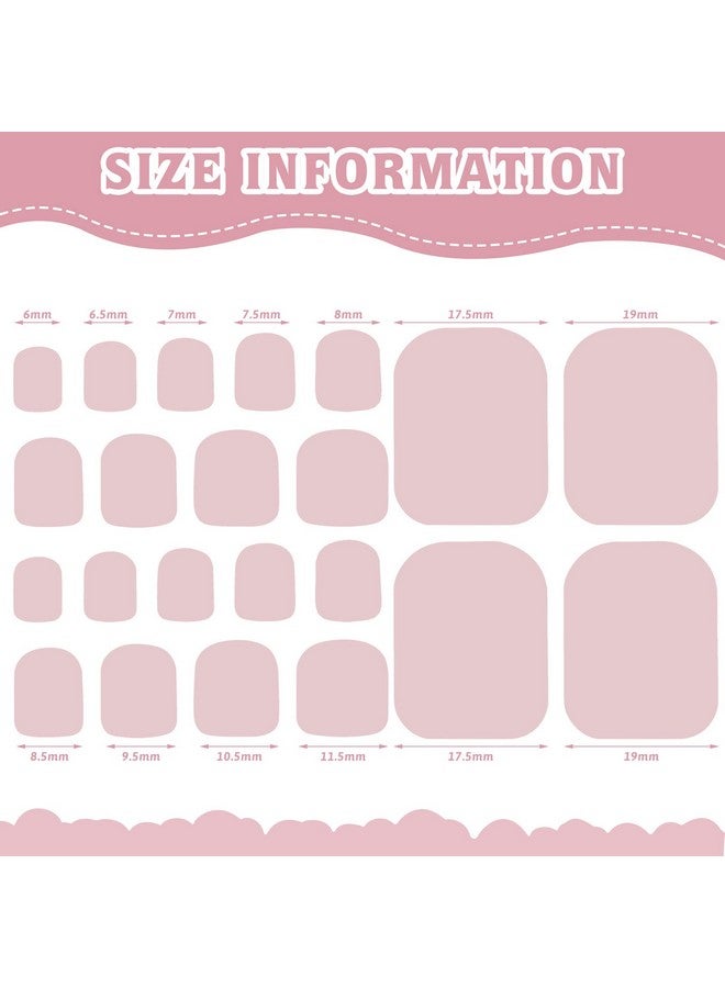Leelosp 264 Pieces 12 Sheets Toenail Polish Stickers Strips Full Toe Nail Wraps Adhesive Toe Nail Wraps Diy Solid Color Toe Nails Manicure Decal With 2 Pieces Nail Files For Women Girls Nail (Warm Colors) - Image 3