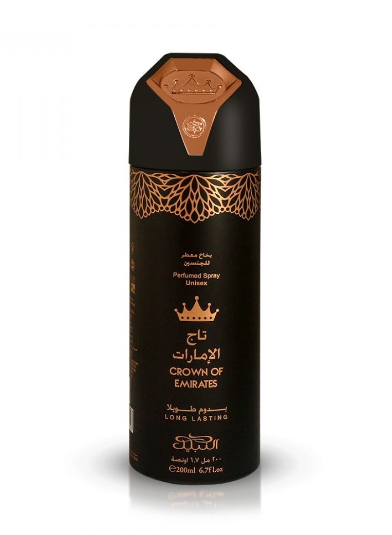 Nabeel CROWN OF EMIRATES LONG LASTING DEODORANT 200ML