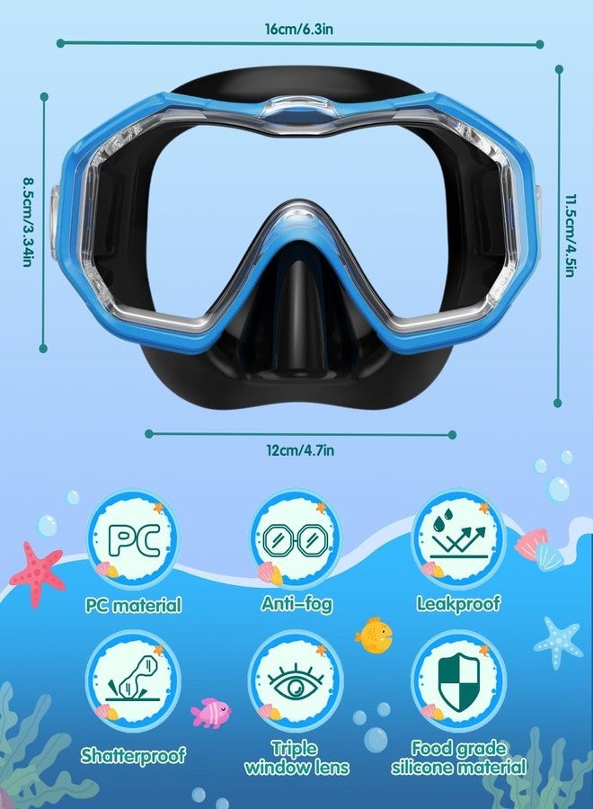W WSTOO WSTOO Kids Swim Goggles with Nose Cover for Boys and Girls Ages 5-12 - Image 2