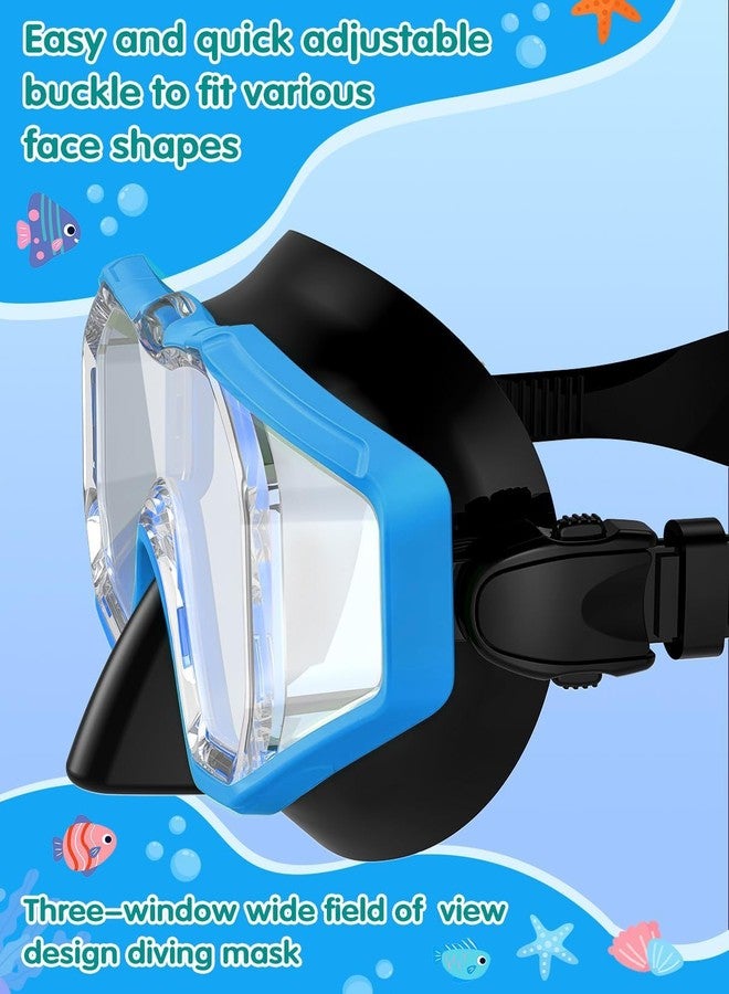 W WSTOO WSTOO Kids Swim Goggles with Nose Cover for Boys and Girls Ages 5-12 - Image 5