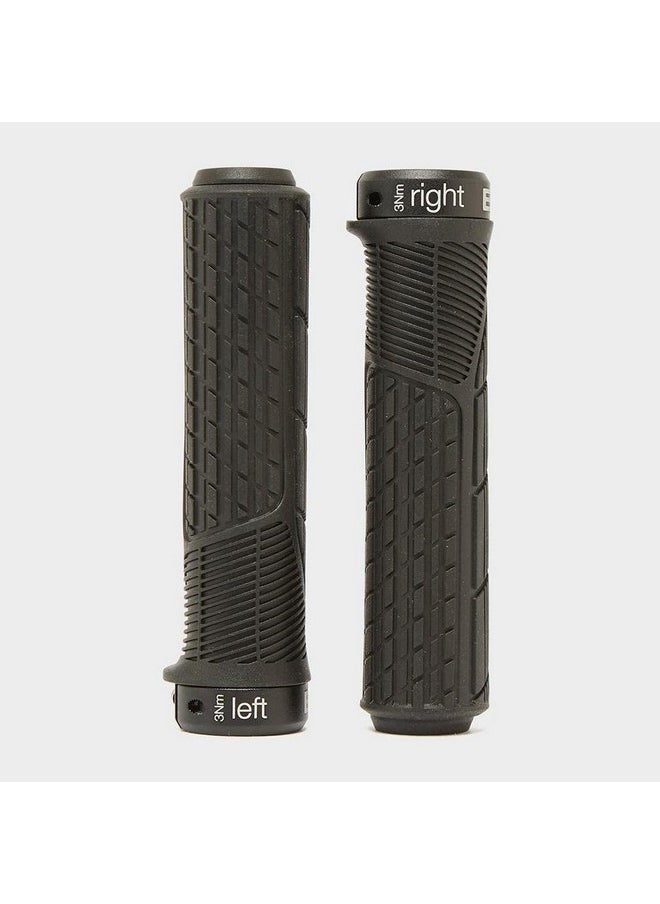 ERGON - Gd1 Evo Ergonomic Lock On Bicycle Handlebar Grips ; For Mountain Bikes ; Regular Fit ; Black - Image 1