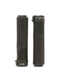ERGON Gd1 Evo Ergonomic Lock On Bicycle Handlebar Grips ; For Mountain Bikes ; Regular Fit ; Black  - Image 2