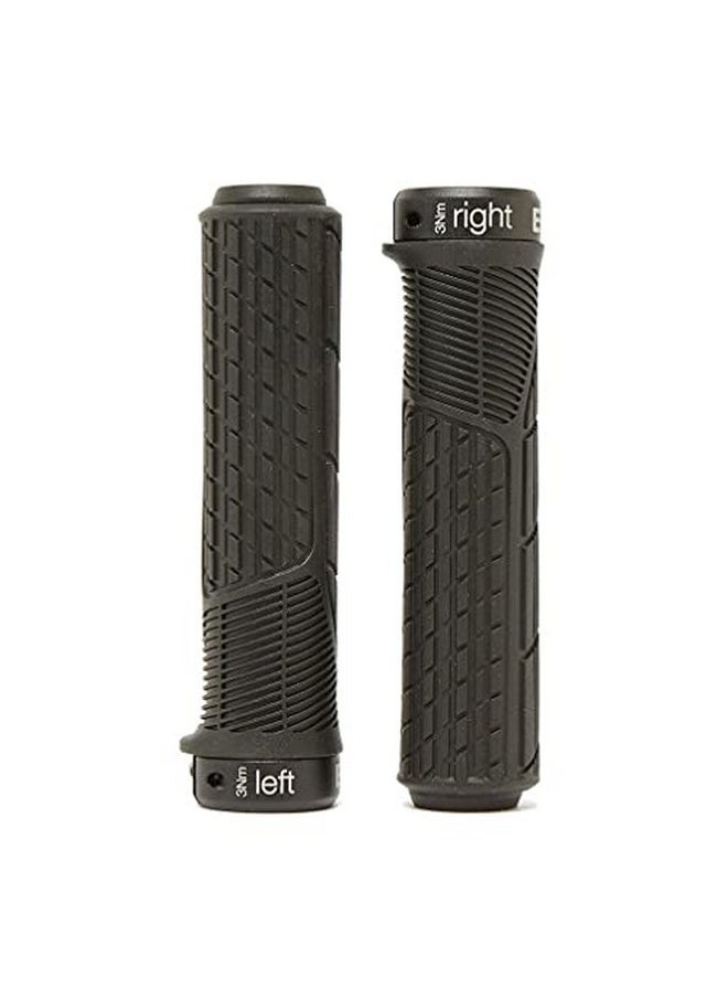 ERGON - Gd1 Evo Ergonomic Lock On Bicycle Handlebar Grips ; For Mountain Bikes ; Regular Fit ; Black - Image 1