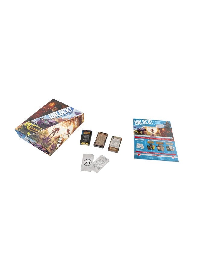 Space Cowboys Space Cowboys Unlock! Legendary Adventures Card Game - Escape Room-Inspired Cooperative Adventure, Fun Family Game for Kids and Adults, Ages 10+, 1-6 Players, 1 Hour Playtime, Made - Image 3