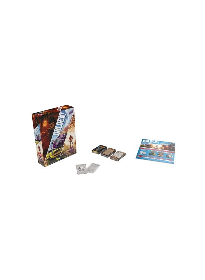 Space Cowboys Space Cowboys Unlock! Legendary Adventures Card Game - Escape Room-Inspired Cooperative Adventure, Fun Family Game for Kids and Adults, Ages 10+, 1-6 Players, 1 Hour Playtime, Made - Image 2