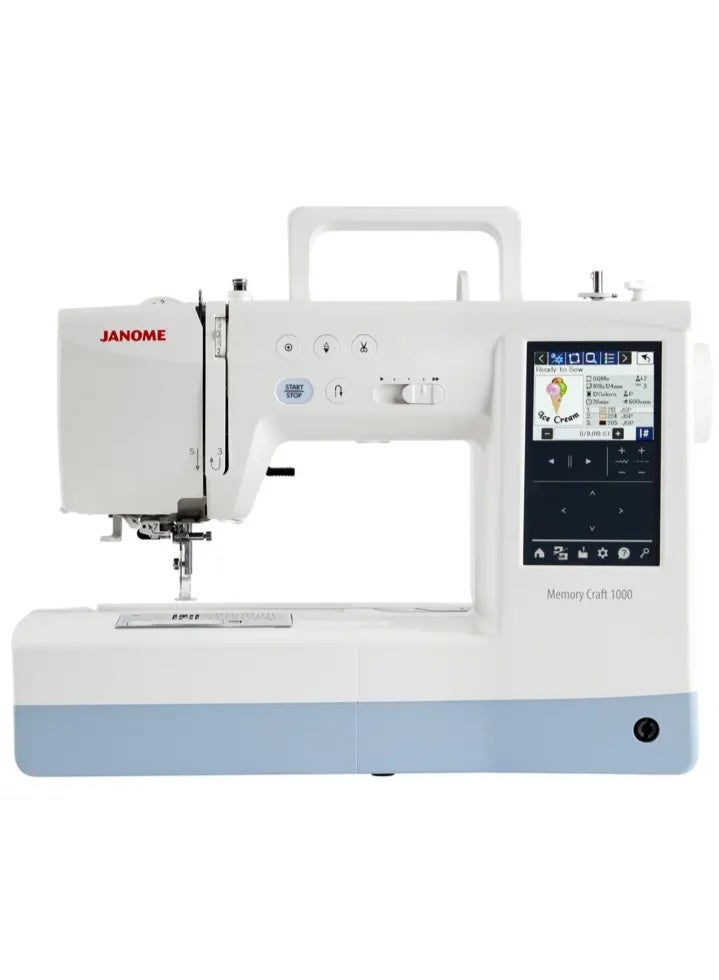Janome ماكينة الخياطة والتطريز جانومي MC1000 - Image 5