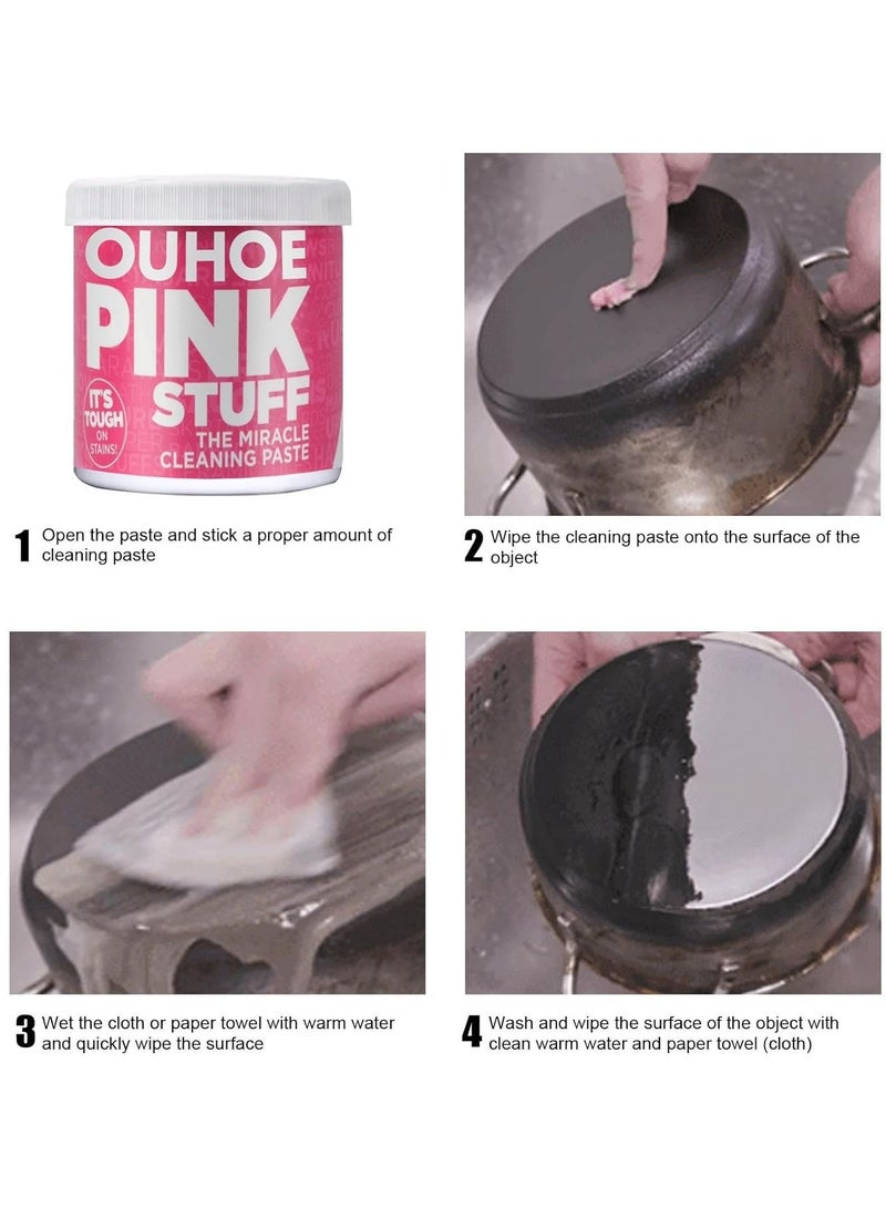 The Miracle All Purpose Cleaning Paste Pink/White 500grams - Image 4