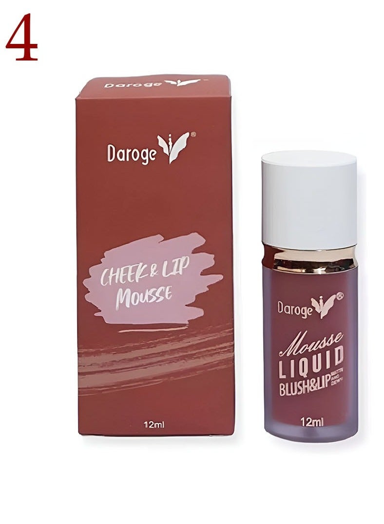 daroge Mousse Liquid Blush & Lip – Shade 4  - Image 1