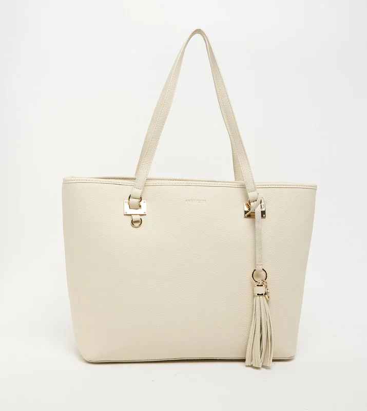 ANNE KLEIN Anne Klein Akh5992 Cream Women's Shoulder Bag