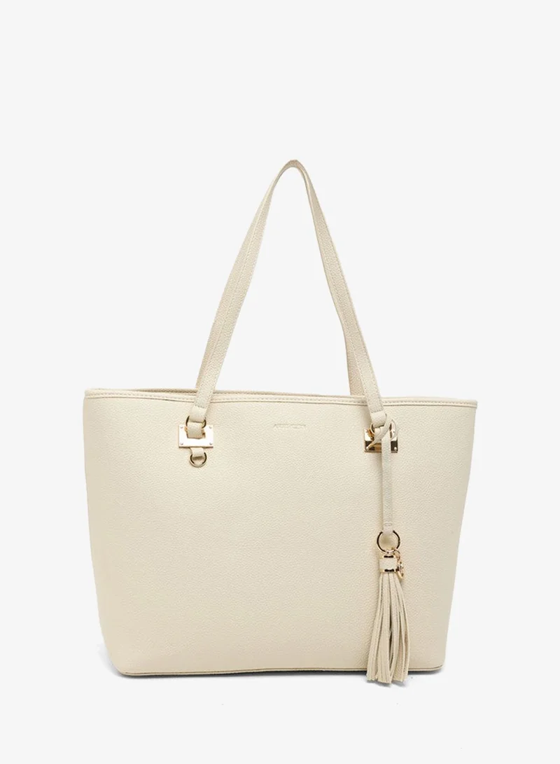 ان كلاين Anne Klein Akh5992 Cream Women's Shoulder Bag