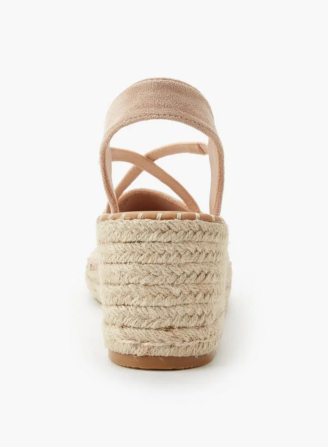Peppermint  Women Wedge Heel Espadrille Sandals for Women | Best Price UAE
