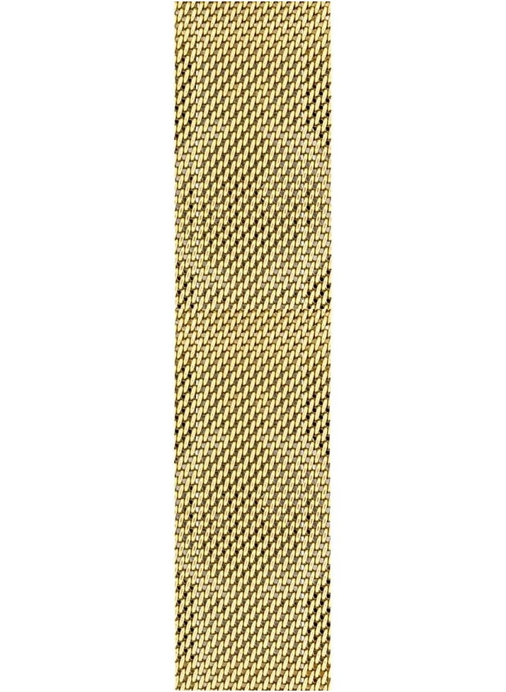 FITIT FITIT Stainless Steel Metal Strap Milanese Loop Alloy Replacement for iWatch Series 9 and Below, 38mm 40mm 41mm with powerful Magnetic lock, Gold.  - Image 4