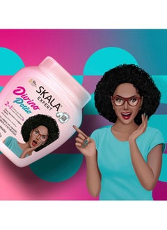 SKALA Skala Expert Divino Potão 2-in-1 Hair Treatment Cream – 1000g / 35.2 oz | Deep Moisturizing Vegan Hair Mask for Curly, Wavy & Coily Hair – Anti-Frizz & Curl-Defining Formula – Sulfate & Silicone Free  - Image 5