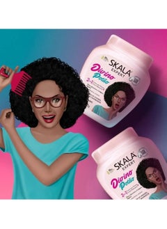 SKALA Skala Expert Divino Potão 2-in-1 Hair Treatment Cream – 1000g / 35.2 oz | Deep Moisturizing Vegan Hair Mask for Curly, Wavy & Coily Hair – Anti-Frizz & Curl-Defining Formula – Sulfate & Silicone Free  - Image 2