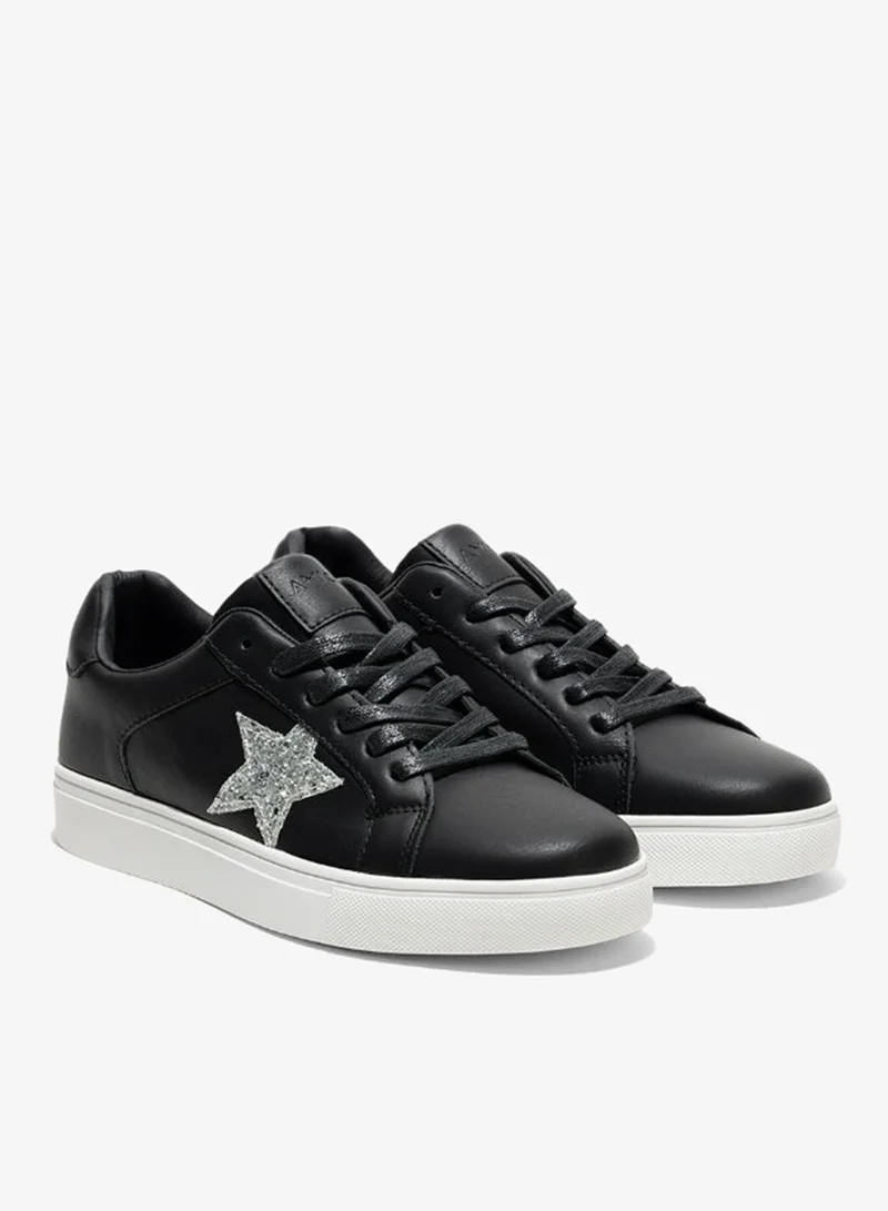 AMICA  Amica Celeste Women’s Star-Embellished Sneakers for Women | Best Price UAE