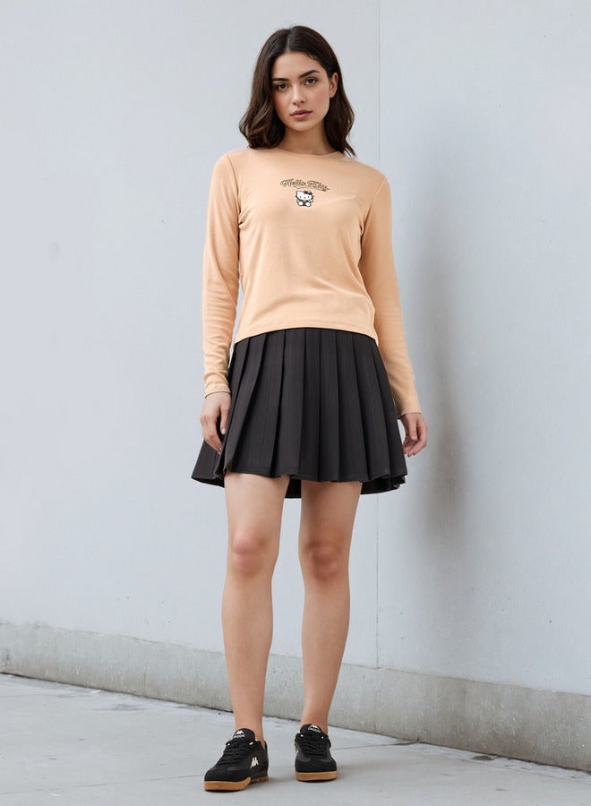 SP Characters Hello Kitty Print T-shirt - Image 2