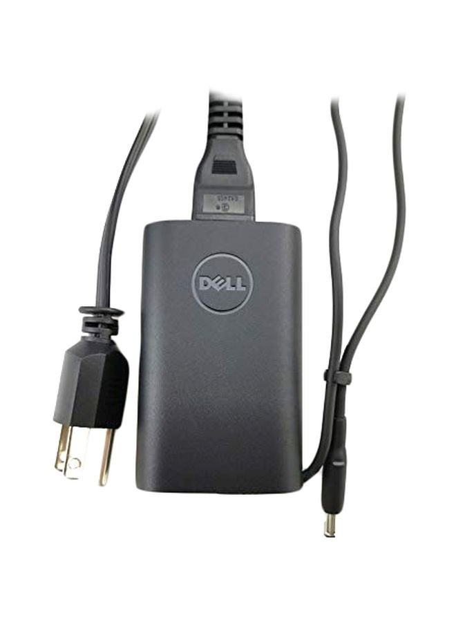 DELL AC Adapter Charging Cable For XPS 13 9333/9343/9350/9360/9370/LA45NM131/DA45NM131 Black - Image 1