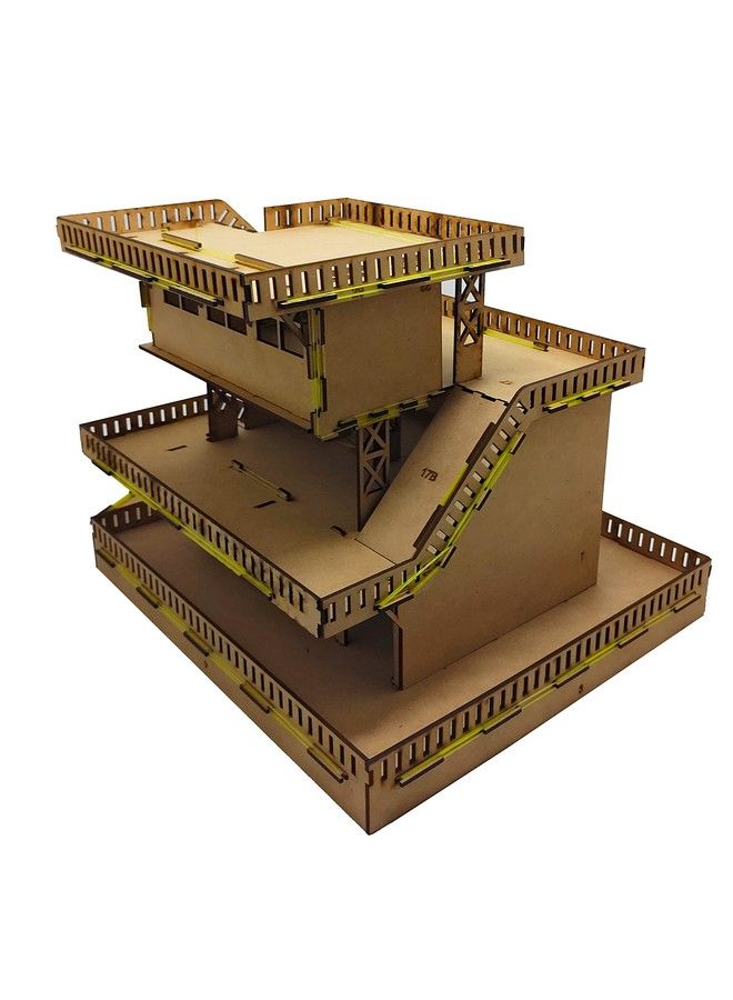 StepsToDo Ultimate Car Parking Making Kit;Car Showroom & Play House Making Kit Engineering Activity. Build & Paint. Painting Art Kit. Parking;Ramp Track. Hot Track For Wheels Car.(41 By 41 Cm) - Image 4