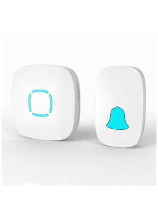 Wireless Doorbell Kit – Waterproof with 36 Chime Tones & 1000ft Range | Adjustable Volume, LED Flash, 1 Receiver + 1 Push Button - pzsku/Z2AF7CE83050F1465D5F7Z/45/1750662669/c5122663-1d7d-4e2e-8d9d-022c116e3b34