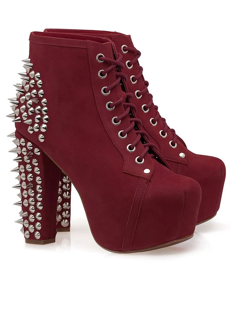 Jeffrey Campbell Spiked Ankle Boot