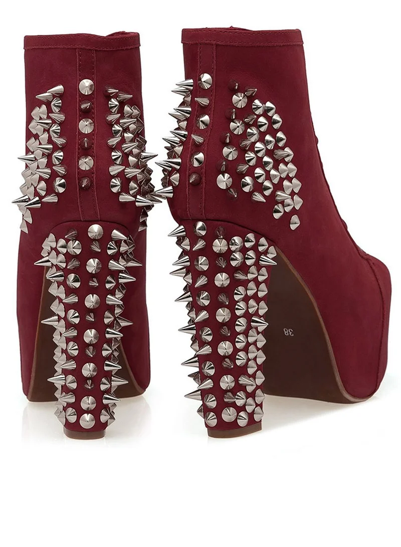 Jeffrey Campbell Spiked Ankle Boot