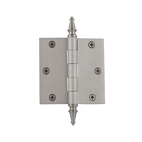 Nostalgic Warehouse Steeple Tip Residential Door Hinge with Square Corners - Image 5