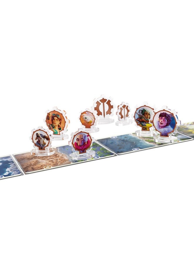Gamegenic Gamegenic Altered Bravos Premium Hero STANDEES - Officially Licensed, 8 Acrylic Figures per Faction, Includes Heroes & Companions, Artwork, Enhances TCG Gameplay, Made - Image 5