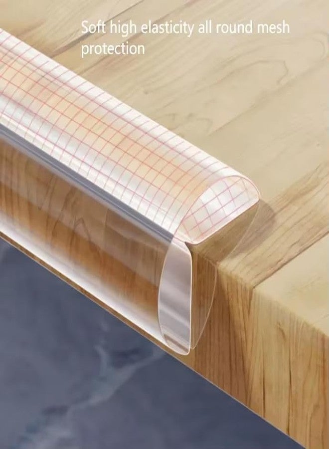 GNEY 5 Meter Transparent Baby Safety Corner Guard Strip | Edge Protector for Furniture | Soft Anti-Collision Bumper | Table & Corner Cushioning Roll | Child Proofing Protection for Toddlers Infants - Image 4