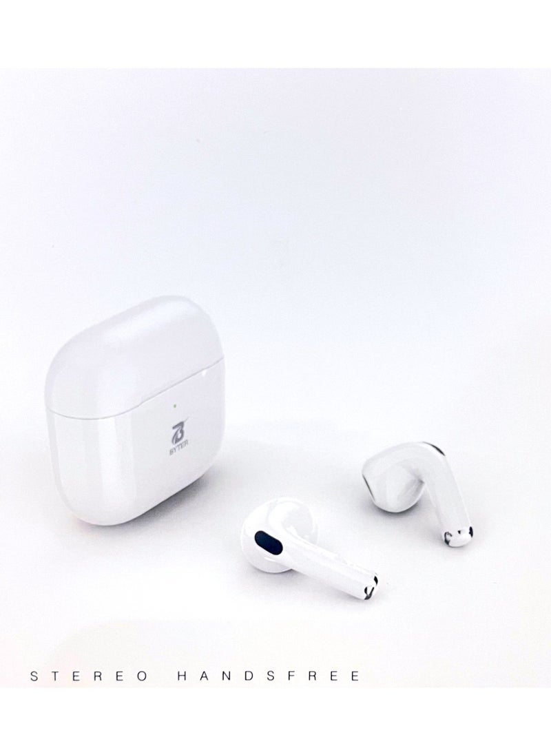 BYTER YT-23053 Original Pro 3 Bluetooth headset, third generation, a wireless Bluetooth headset that supports wireless charging, features clear sound and noise isolation, works on all mobile phones such as iPhone, Galaxy, Huawei  - Image 2