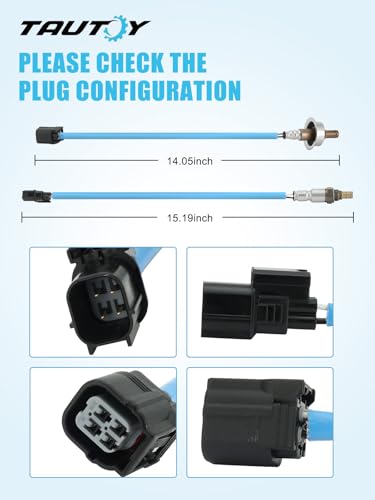 TAUTOY 2PCS 2349124 2344350 O2 Oxygen Sensor Upstream Downstream 18L L4 for Honda Civic 2007 2008 2009 2010 2011 - Image 3