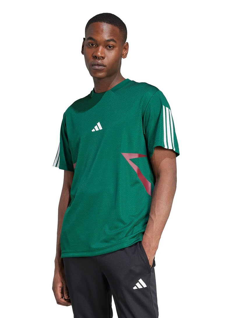 Adidas House Of Tiro Colourblock T-Shirt - Image 1