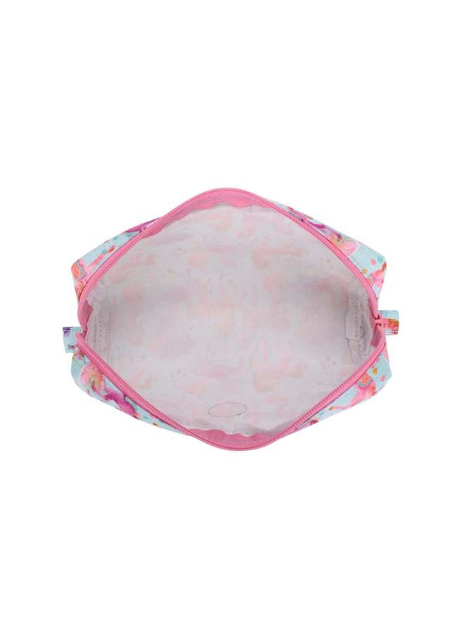 Cubs Junior Baby Blue Baby Unicorn Glittery Multicolor Pencil Case