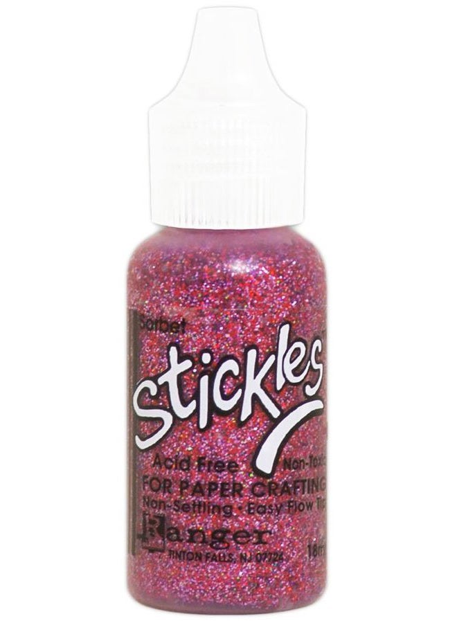 Stickles Ranger - 2018 Glitter Colors - Cosmic, Glisten, Cayman, Sandstone, Sorbet, Steel, Sunset and Twinkle - 8 Items - Image 5