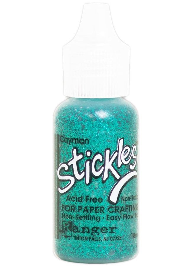 Stickles Ranger - 2018 Glitter Colors - Cosmic, Glisten, Cayman, Sandstone, Sorbet, Steel, Sunset and Twinkle - 8 Items - Image 4