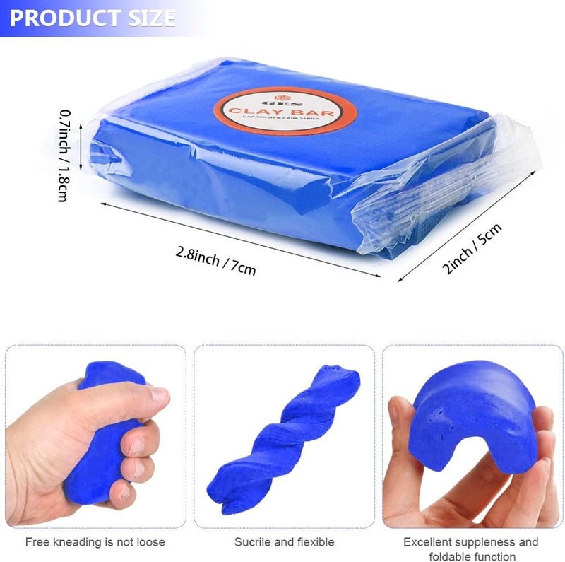 GES Car Clay Bar for Car Detailing - 6 Pack 600g Auto Detailing Clay Bar Cleaner - Image 4
