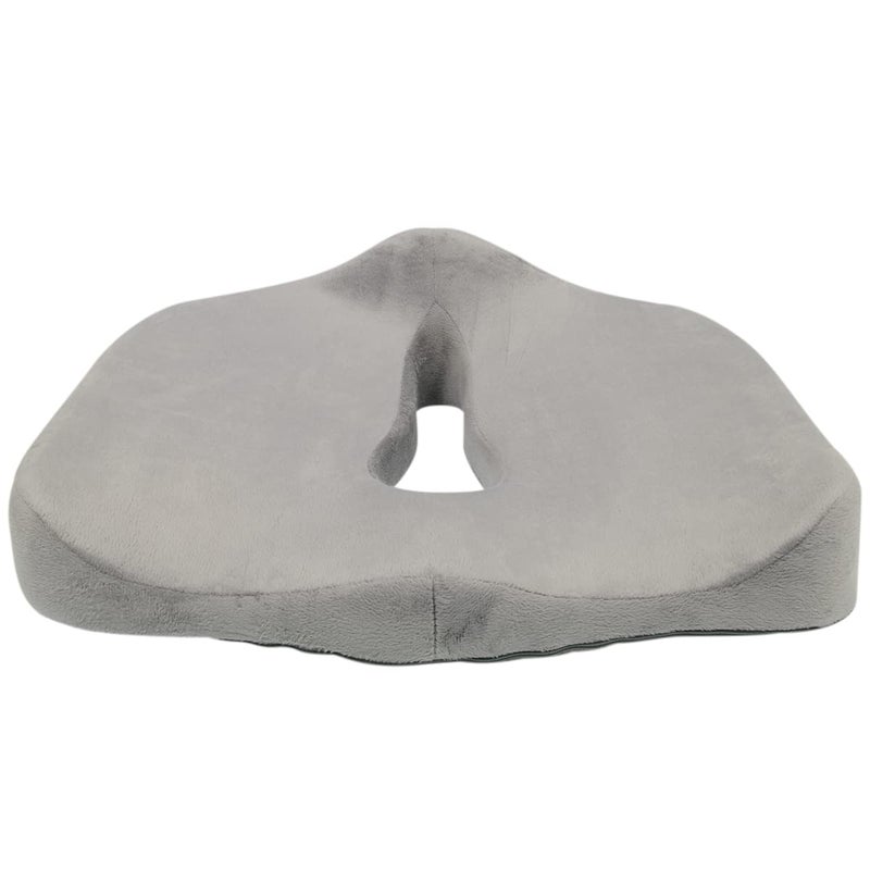 RoadPro RPC16 Memory Foam Seat Cushion - Office Chair Cushion and Car Truck Accessory - Gray - Image 5