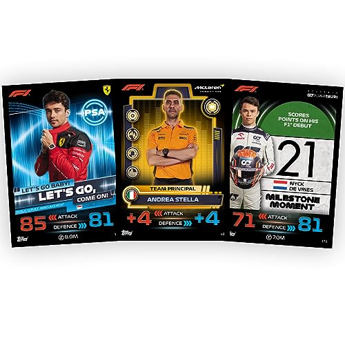 Topps Kids F1 Turbo Attax Trading and Collectible Card Game (Smart Pack- Max Verstappen verison) - Image 5