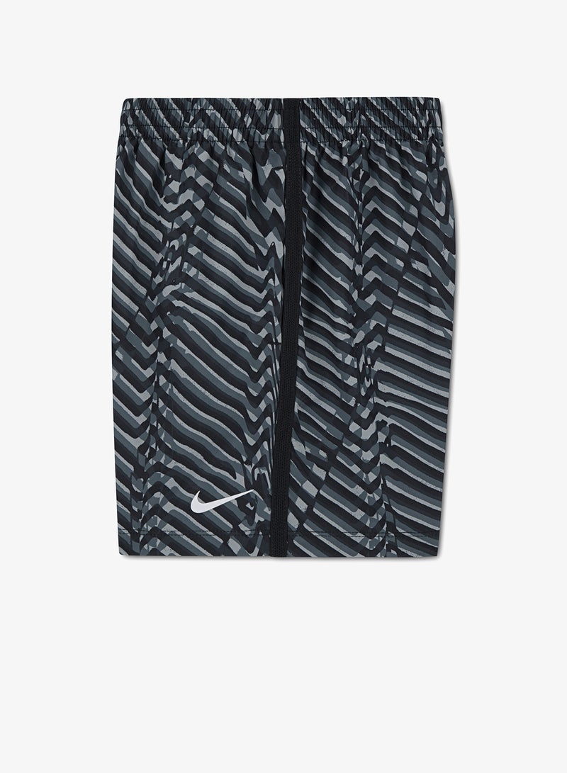 نايكي شورت أطفال منسوج بتقنية دراي-فِت بتصميم جريء - Image 3