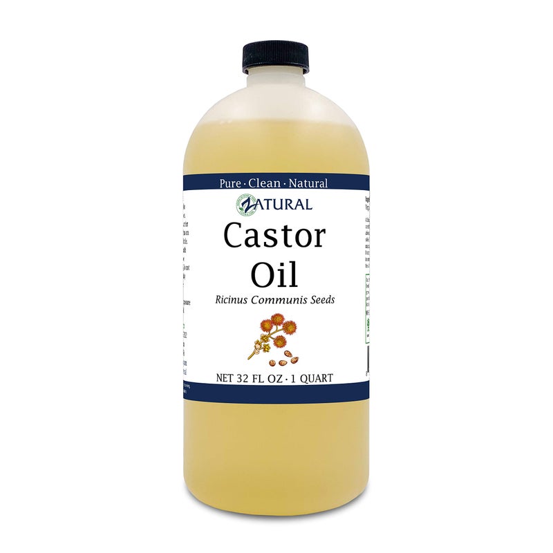 Zatural Castor Oil-Ricinus Communis-100% Pure, Clean Castor Oil(32 Ounce) - Image 2