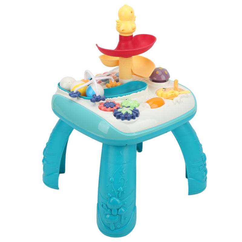Baby Musical Toy 5 Keys Multi-Mode Rotating Balls - Early Learning Toy Music Activity Center for Toddlers - Image 2