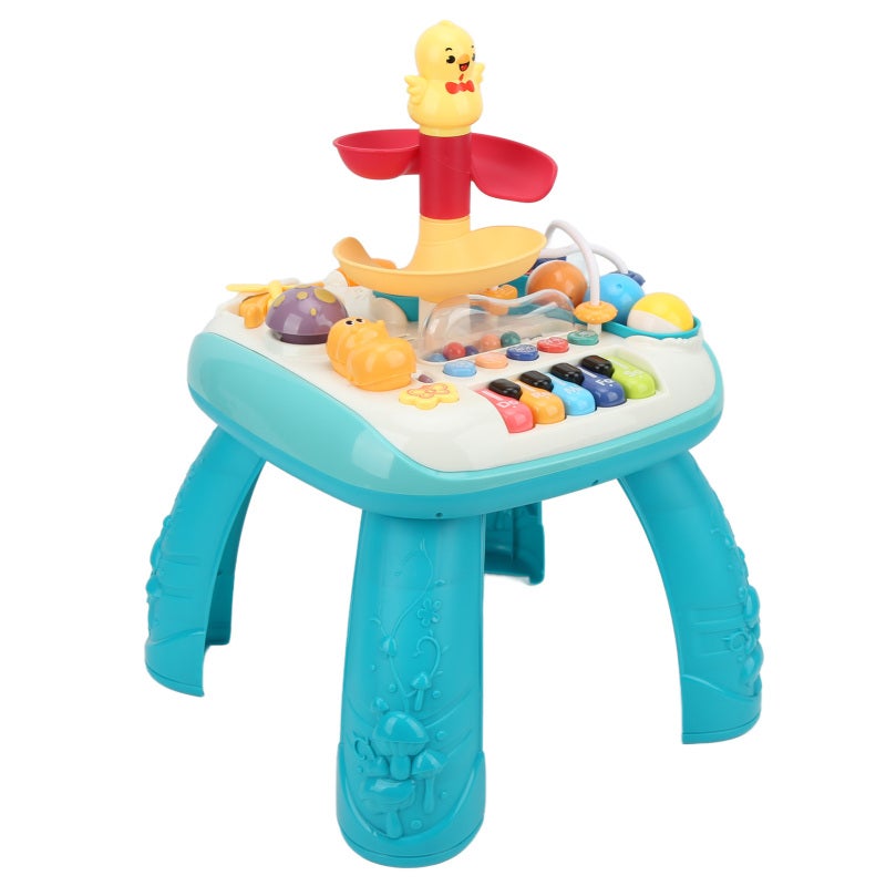 Baby Musical Toy 5 Keys Multi-Mode Rotating Balls - Early Learning Toy Music Activity Center for Toddlers - Image 5