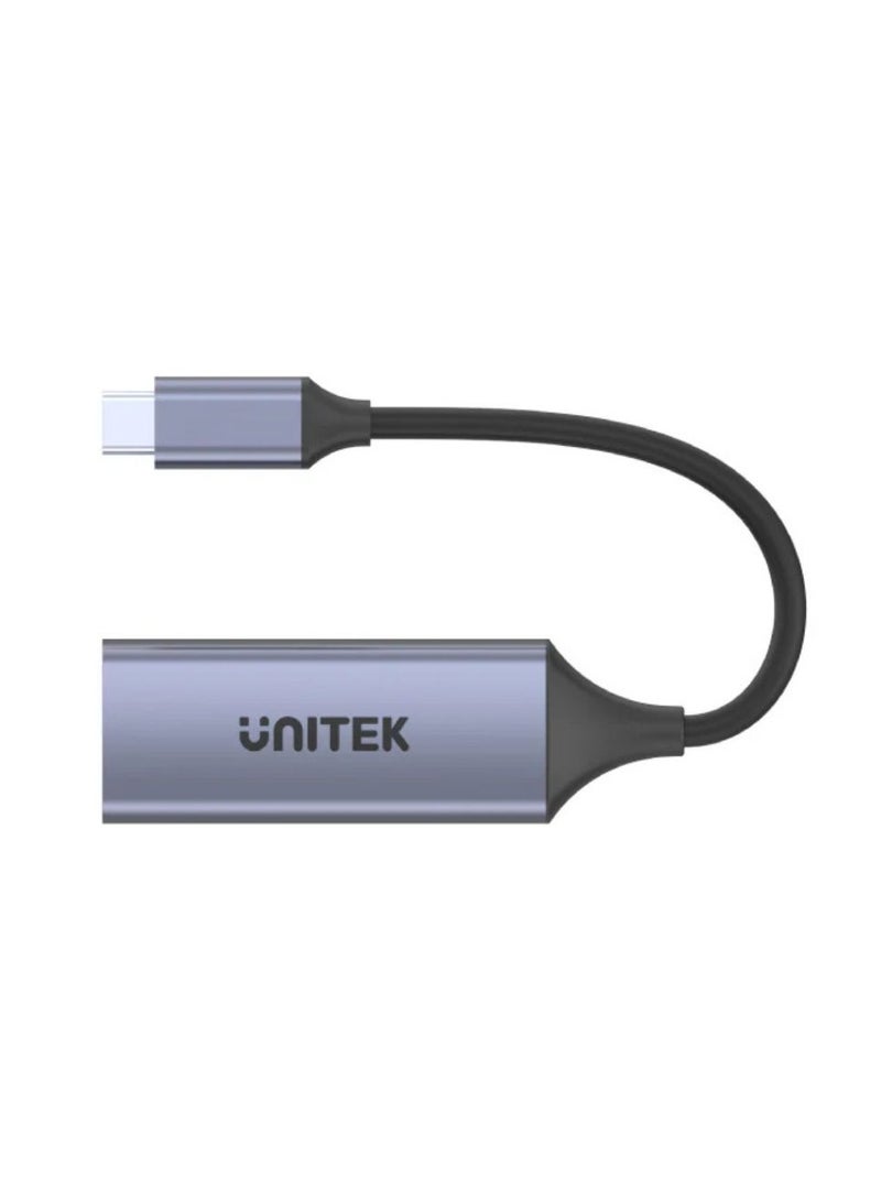 UNITEK UNITEK USB-C to Gigabit Ethernet Adapter with 100W Power Delivery | High-Speed Wired Internet for Laptops and Tablets  - Image 3