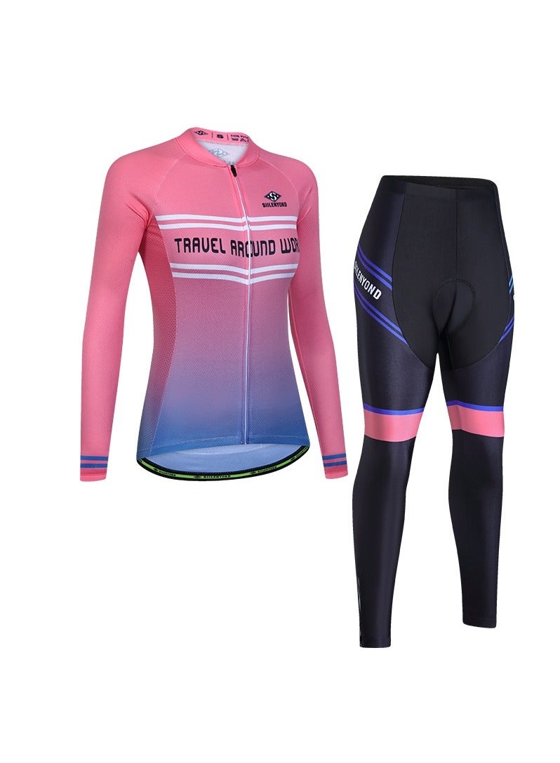 KUYING Outdoor Mountain Bike Road Bike Riding Suit Set 