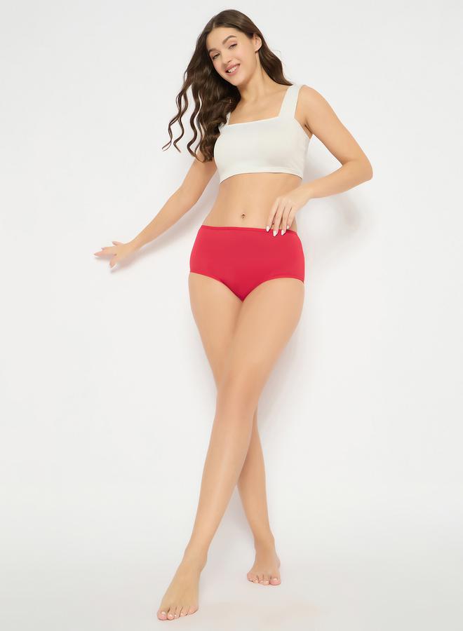 Clovia Clovia Women Pack of 3 Plain High Waist Hipster Briefs  - Image 1