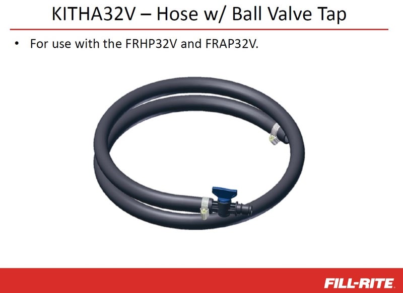 FILL RITE Fill-Rite KITHA32V Discharge Hose and Ball Valve for Hand Pump - Image 3